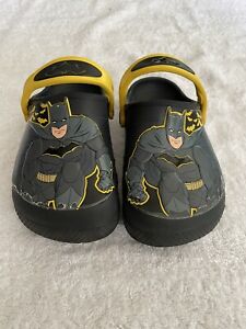 Kids Batman Crocs Size C11