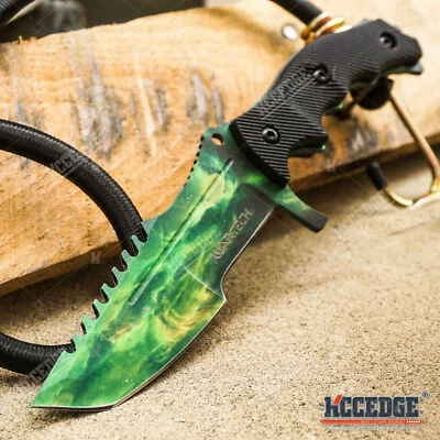 8,5 «CSGO полный хвостовик тактический танто фиксированное лезвие нож охоты кемпинг снаряжение - Изображение 1 из 4