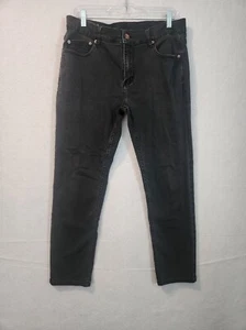 Mugsy Jeans Mens Black Denim 34x26 Cotton Blend - Picture 1 of 12