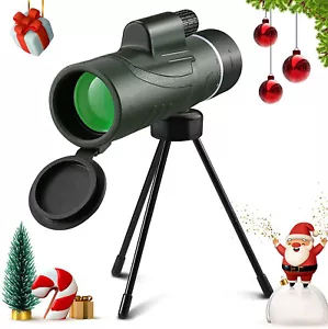 Monocular Telescope - 12X42 Monocular for Bird Watching, IPX7 Waterproof HD - Picture 1 of 6