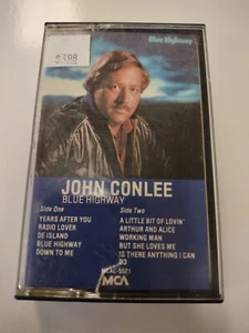 CASSETTE JOHN CONLEE BLUE HIGHWAY 1984 MCA - LIKE NEW - Picture 1 of 3