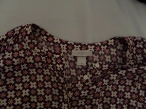 Womens Loft Blouse Size Medium Long Sleeve - Picture 1 of 5