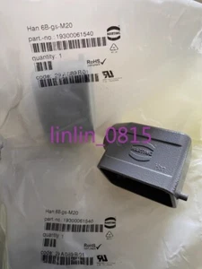 1Pcs New HARTING connector 19300061540 HAN 6B-gs-M20 upper shell - Picture 1 of 2