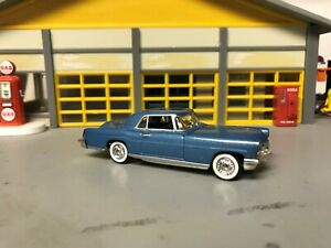 1/64 1956 Lincoln Continental MK II Met. Blue/Blue Int/Lincoln V8/Rubber Wide WW