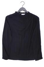Marie Lund Langarmbluse Classic Bluse für Damen Gr. 42, L schwarz aus Viskose