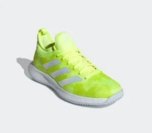 New Adidas Sneakers Defiant Generation Men's Size 8.5 Running Neon Green  - Picture 1 of 6
