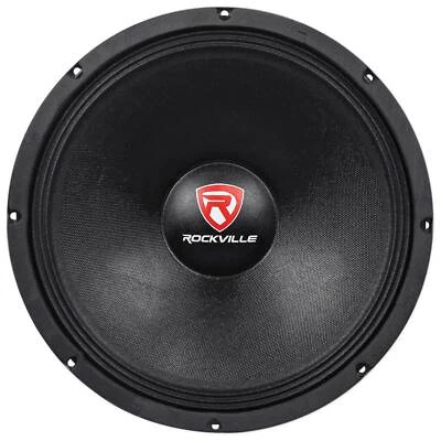 Rockville RVW1500P8 1500 Watt 15" Mid-Bass Driver Car Audio Speaker Mid-Range - Image 1 of 4