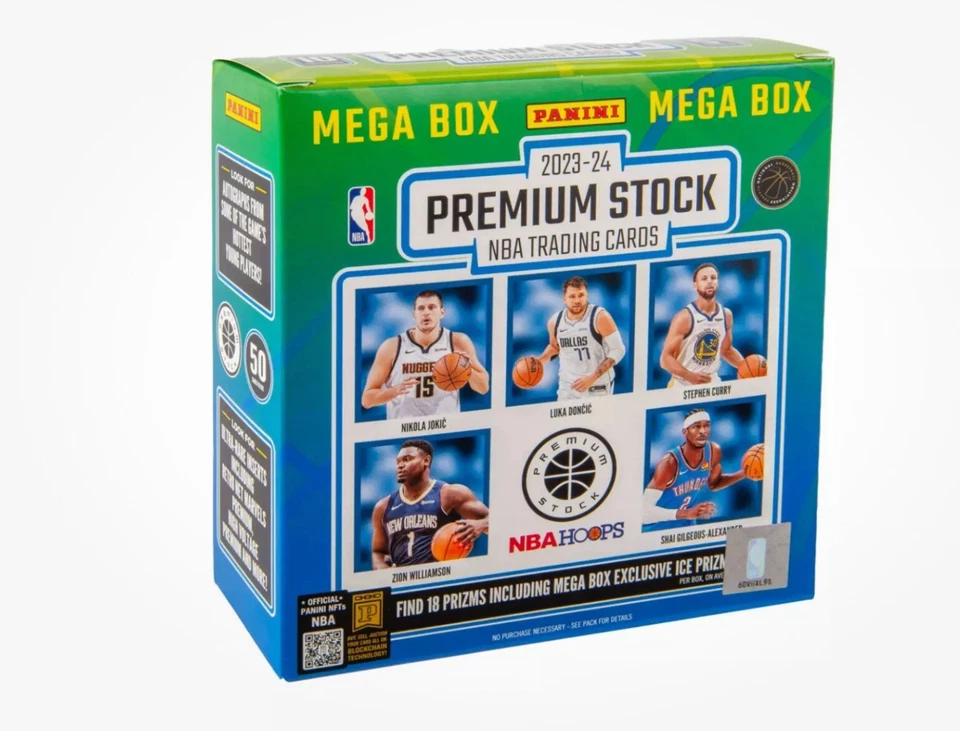 2023-24 Panini Hoops Premium Stock Basketball Factory Mega Box