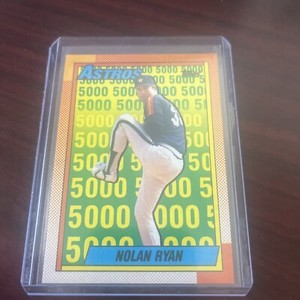 1990 Topps Nolan Ryan 5000 K’s #4 Houston Astros
