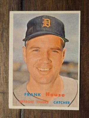 1957 Frank House #223 Tigers EX-NM - Image 1 of 2