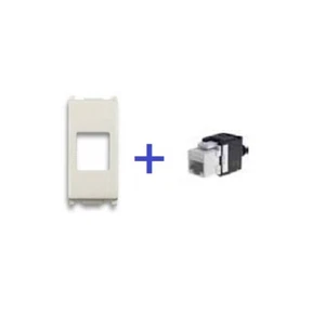 RJ45 CAT.6A UTP AXOLUTE BTICINO BIANCO NO SCHERMATO NO ORIGINALE - Foto 1 di 1