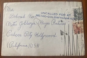Deborah Kerr 1954 Cover Spain Stamps MGM Studios Hollywood Uncalled For Fan Mail - Picture 1 of 2