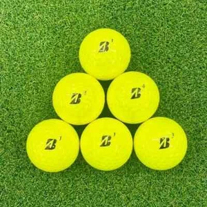 48 Yellow Bridgestone Golf Balls e6 Mint AAAAA 5A Free Shipping Bulk Deal - Picture 1 of 6