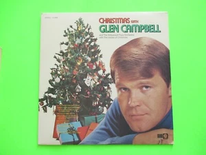 GLEN CAMPBELL CHRISTMAS WITH LP VINYL RECORD - Imagen 1 de 2