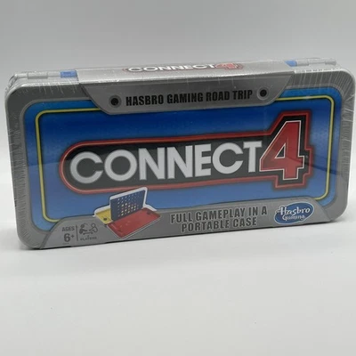 Hasbro Connect 4 Classic Game - Road Trip Travel Edition Board Game - 2 Players - Image 1 of 4