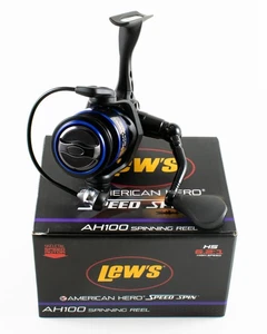LEW'S AMERICAN HERO SPEED SPIN AH100 6.2:1 SPINNING REEL - Picture 1 of 4