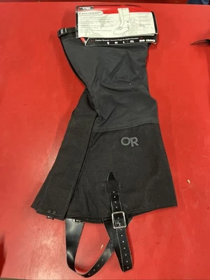 Outdoor Research Black Expedition Crocodile Military Leg Gaiters XX Large - Image 1 of 2