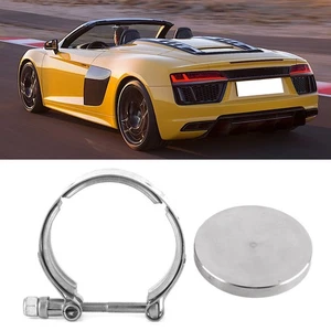Wastegate Block Off Kit External Blockoff Flange Stainless Steel For 1.7in/1 HEN - Picture 1 of 24