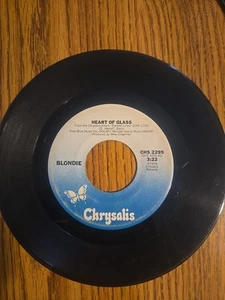 Blondie Heart of Glass 11:59 Vinyl Record 7" 45 RPM - Picture 1 of 2