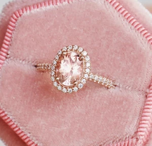 925 Sterling Silver Engagement or Promise Ring Anniversary Birthday Gift for Her - Picture 1 of 8