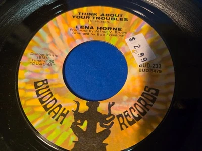 Lena Horne – Feels So Good / Think About Your Troubles - 7" VINYL SINGLE - Image 1 of 3