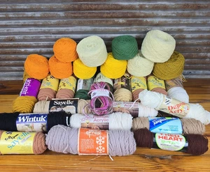 Huge Mixed Lot Of New Yarn 29 Various Shapes And Sizes See Photos - Picture 1 of 19