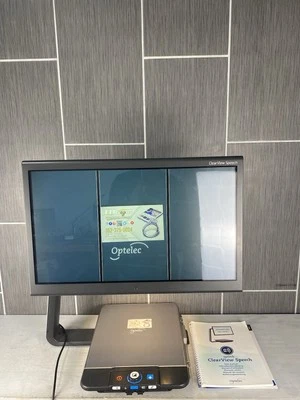Optelec Clearview Speech Video Low Vision Magnifier 24" CV-DP-TF24-SP-G3 - Image 1 of 4
