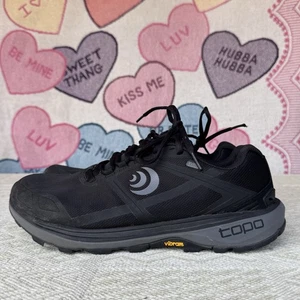 Talla 9.5 - Topo Terraventure 4 WP Para hombres Negro Impermeable Con Cordones Trail Runner - Imagen 1 de 10