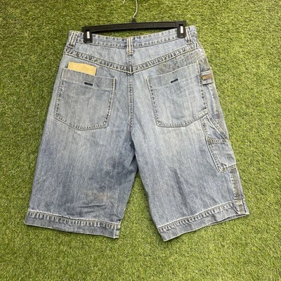 Pantalones Cortos Vaqueros Timberland De Colección Para Hombres 34 Sueltos Hip Hop Ropa de Calle Y2K Denim Trabajo Foto 1 de 4