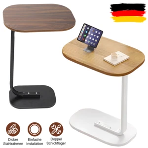 C-förmiger Beistelltisch für das Wohnzimmer – Kleiner Sofatisch und Kaffeetisch - Bild 1 von 13