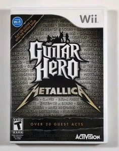 Guitar Hero: Metallica (Nintendo Wii, 2009) Tested, Guaranteed. Ships TODAY! - Picture 1 of 11
