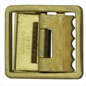 GENUINE U.S. MARINE CORPS BELT BUCKLE: BRASS OPEN FACE - Picture 1 of 1