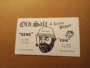 Old Salt & Little Pepper King of Prussia Pennsylvania - Old Postcard - Picture 1 of 2