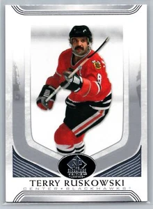 2020-21 SP Signature Edition Legends #129 Terry Ruskowski Chicago Blackhawks - Picture 1 of 2