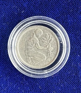Rarität ! Fehlprägung 50 Pfennig Bank Deutscher Länder G ohne Jahr - Bild 1 von 2