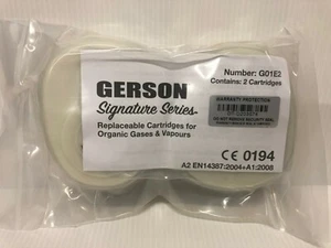 Gerson G01E2 A2 Replacement Face Mask Cartridges/Filter 9000E Series Respirator - Picture 1 of 3