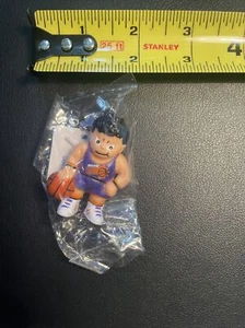 Rare! Vintage 1987 Lil Sports Brat Official NBA New Keychain Phoenix Suns-NEW - Picture 1 of 4