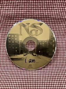 Nas "I Am" Music CD, (1999), feat: DMX, Aaliyah, Scarface, Puff Daddy - Picture 1 of 2