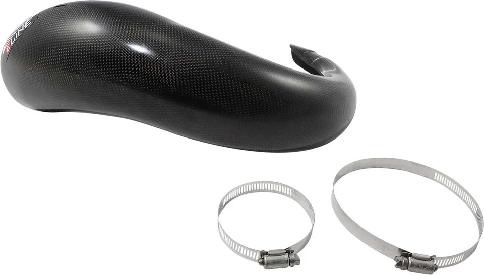Moose Racing Carbon Fiber Pipe Guard-Yamaha-YZ 125/X-05-25-FMF - Motocross Dirt - Image 1 of 1