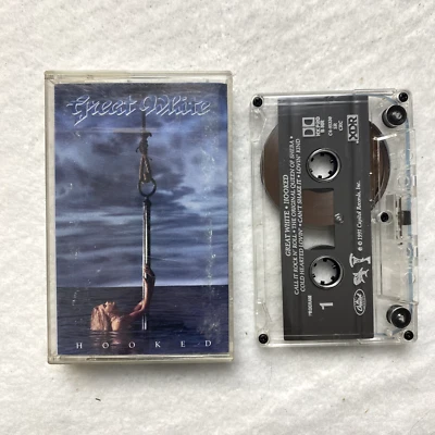 Great White Hooked Cassette 1991 Rock Capital Records - Image 1 of 2