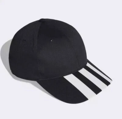 Adidas Originals Unisex 3-Stripes Classic Cotton Baseball Cap GE6134 - Image 1 of 3