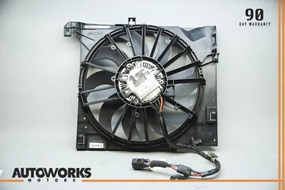 Ventilador de refrigeração para radiador de motor 10-15 Jaguar XF XFR X250 5.0L 9W838C607BK FABRICANTE DE EQUIPAMENTO ORIGINAL - Imagem 1 de 4