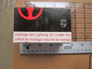 Kit de empalme Philips conjunto de montaje caja cortadora película de 8 mm película - Imagen 1 de 7