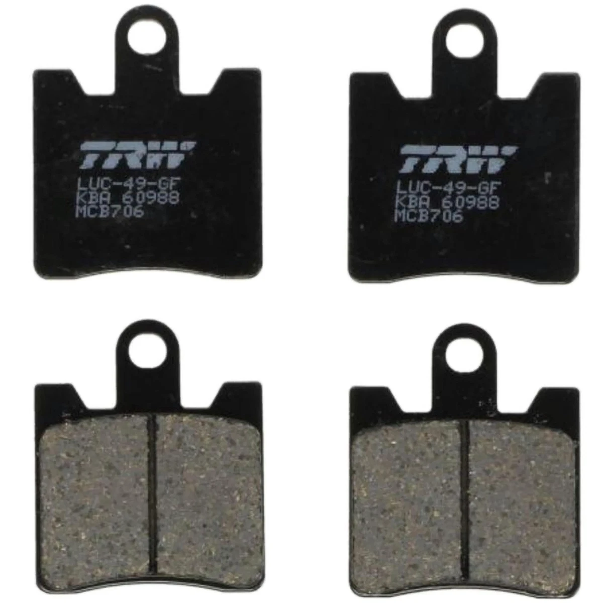 TRW MCB554SI Sinter Offroad Kit De Plaquettes De Frein Pour