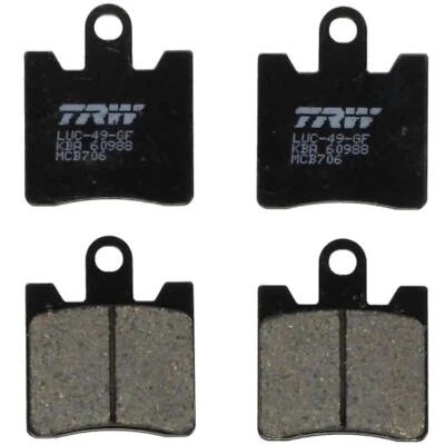 TRW Plaquettes de Frein Avant pour Yamaha FJR1300 A As XV1900 A Minuit Étoiles - Photo 1/2