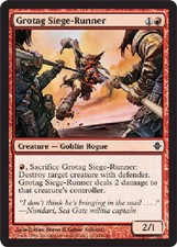 GROTAG SIEGE-RUNNER FOIL Rise of the Eldrazi MTG Magic Cards DJMagic