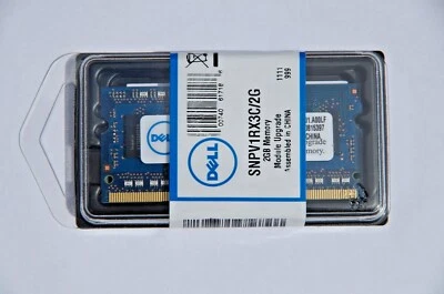 Dell Certified Laptop Memory Hynix 2GB PC3-10600S DDR3 1333MHz SNPV1RX3C V1RX3 - Image 1 of 3