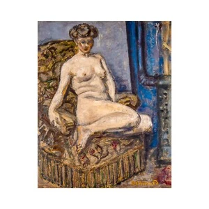 Pierre Bonnard, Model in Armchair, 1905, Lustre Canvas Print, 24" x 30" - Picture 1 of 10