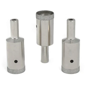 3Pcs 16-38mm Lapidary Diamond Hole Saw Super-Thin Rim Drill Bits Tools for Stone - Picture 1 of 89