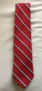 Vineyard Vines Youth Red Striped Tie - Picture 1 of 2